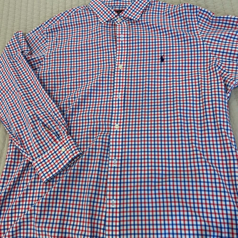 SOLD - Polo Ralph Lauren Multicolor Checkered Shirt